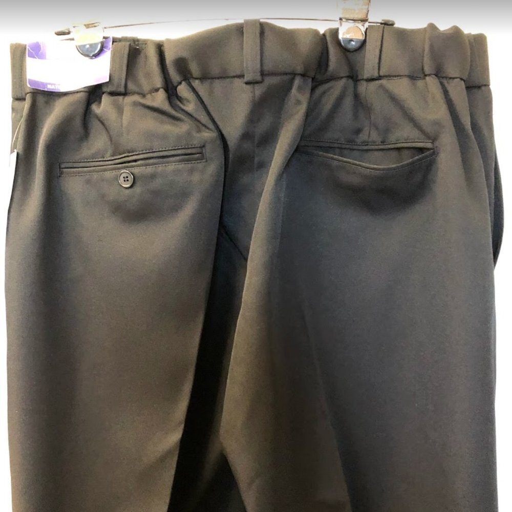 National Patrol Black 100% Polyester NWT Pants 20R - Picture 5 of 9